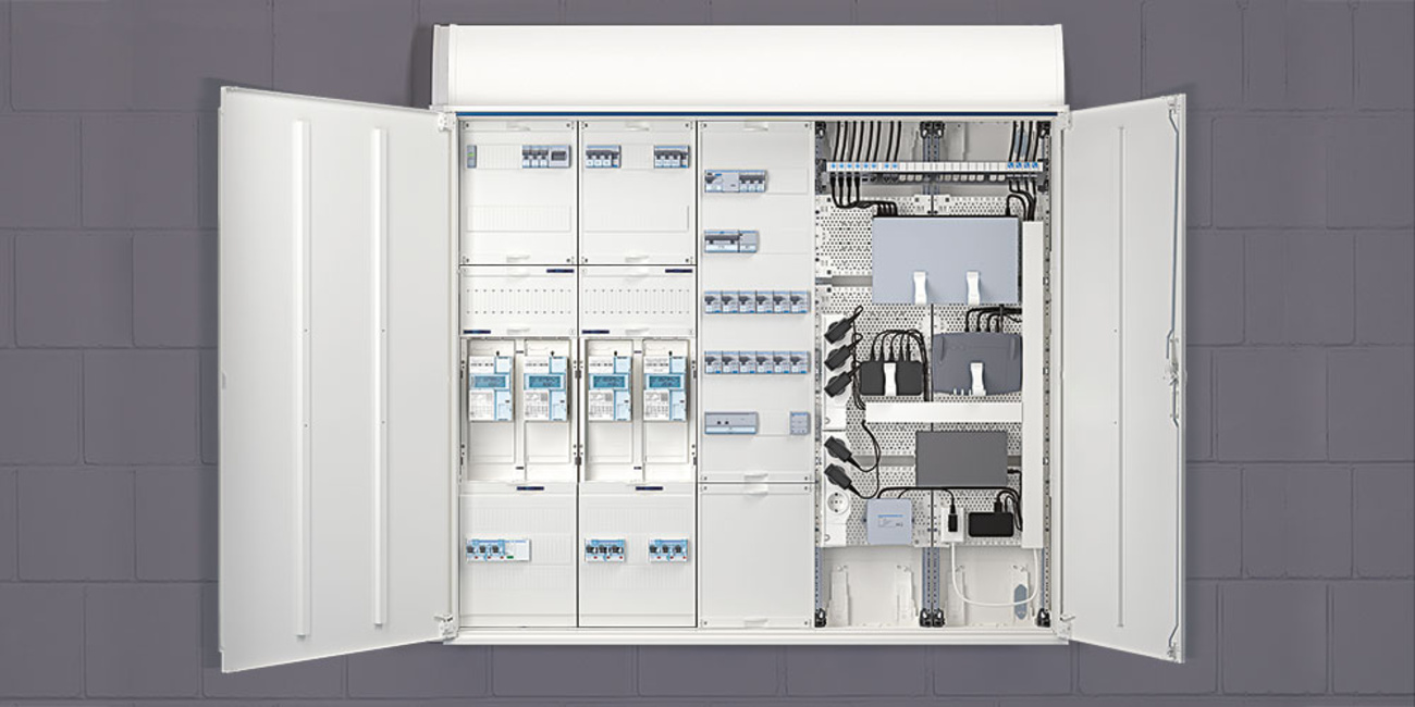 Technikzentrale bei Elektro Schüttler in Darmstadt