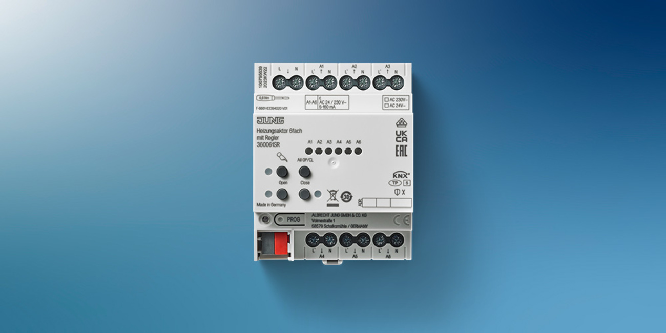 KNX Heizungsaktor 6-fach bei Elektro Schüttler in Darmstadt