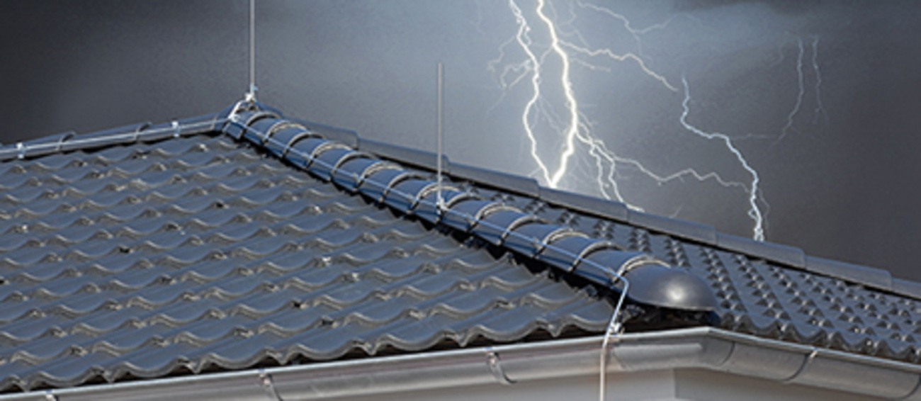 Äußerer Blitzschutz bei Elektro Schüttler in Darmstadt