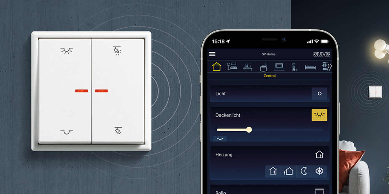 KNX RF Taster bei Elektro Schüttler in Darmstadt